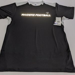 Raiders Men's L Hands High Black/Gray shirt BNWT